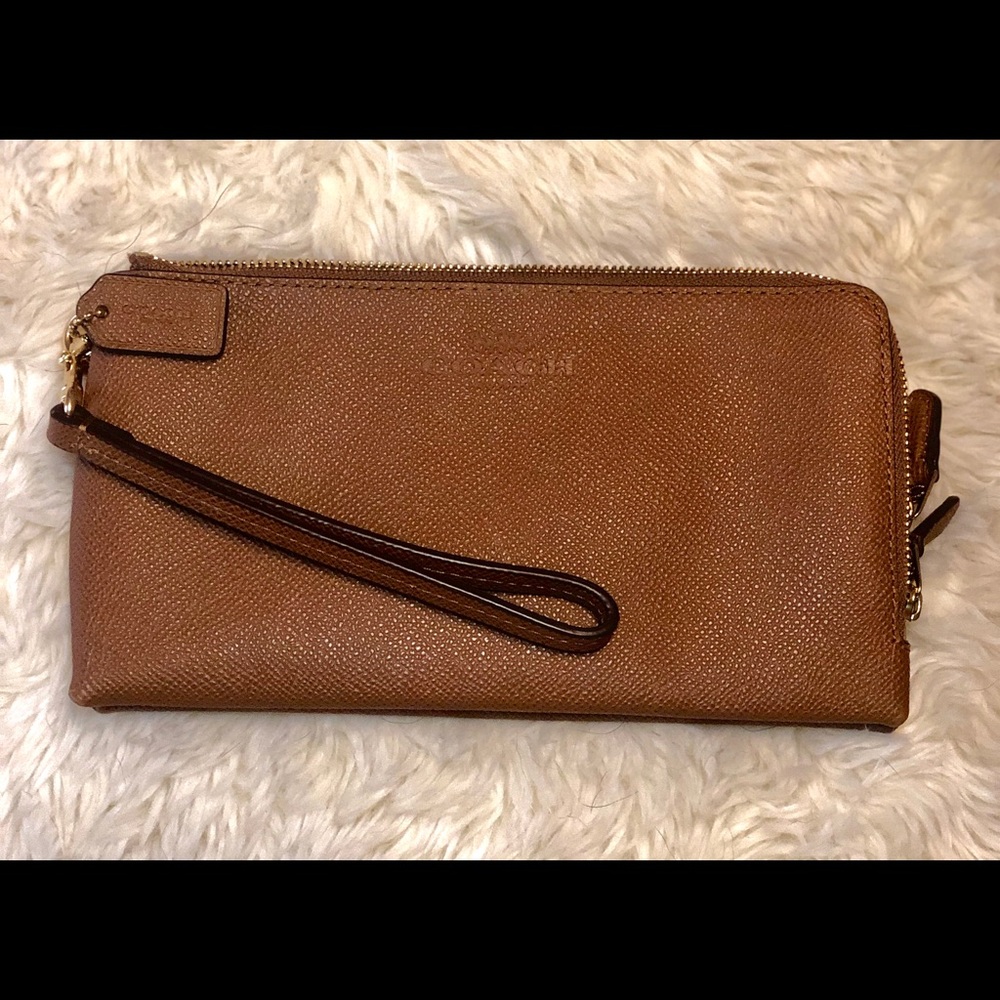 Brown Coach Wristlet/Wallet